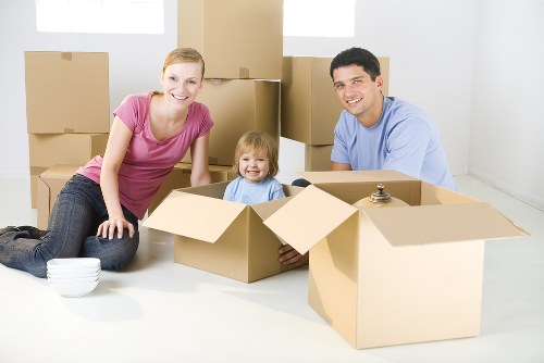 Man and van removal service preparing a local move in Finsbury Park