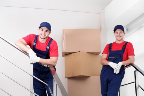 Careful furniture transport and unloading for a local Finsbury Park move