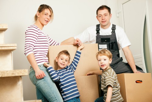 Packing and furniture handling for a North London move