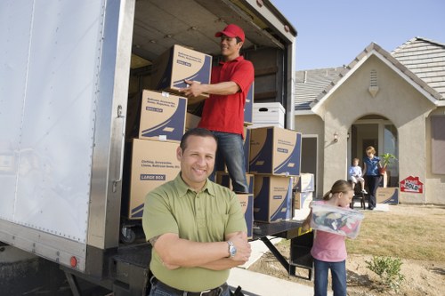 Local movers handling a residential move in Finsbury Park