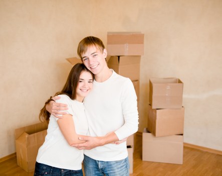 Local removals team handling boxes and household items in Finsbury Park
