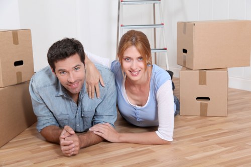 Team preparing a quote for a larger household removals job