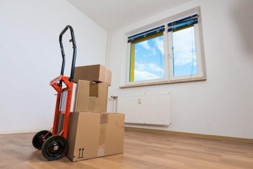 Local removal team planning a move in Finsbury Park