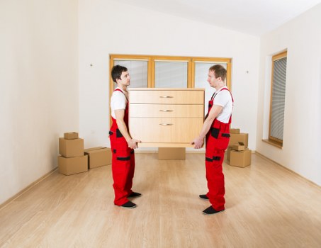 House removal support for a flat or terrace in Finsbury Park