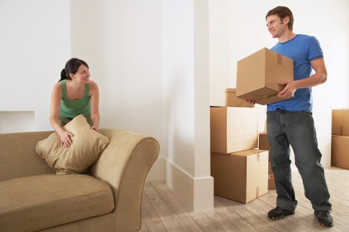 Local removals van used for residential and commercial moves in Finsbury Park